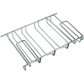 Metalinis stiklinis stovas 12 vyno taurių (34 x 25 x 8 cm)