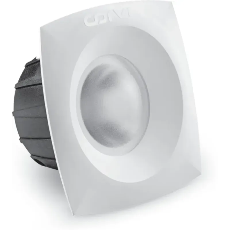 CORVI LED PROŽEKTORS 4Q IEVIEKAMAIS PROŽEKTORS kvadrātveida 5W 3000K 600 lūmeni