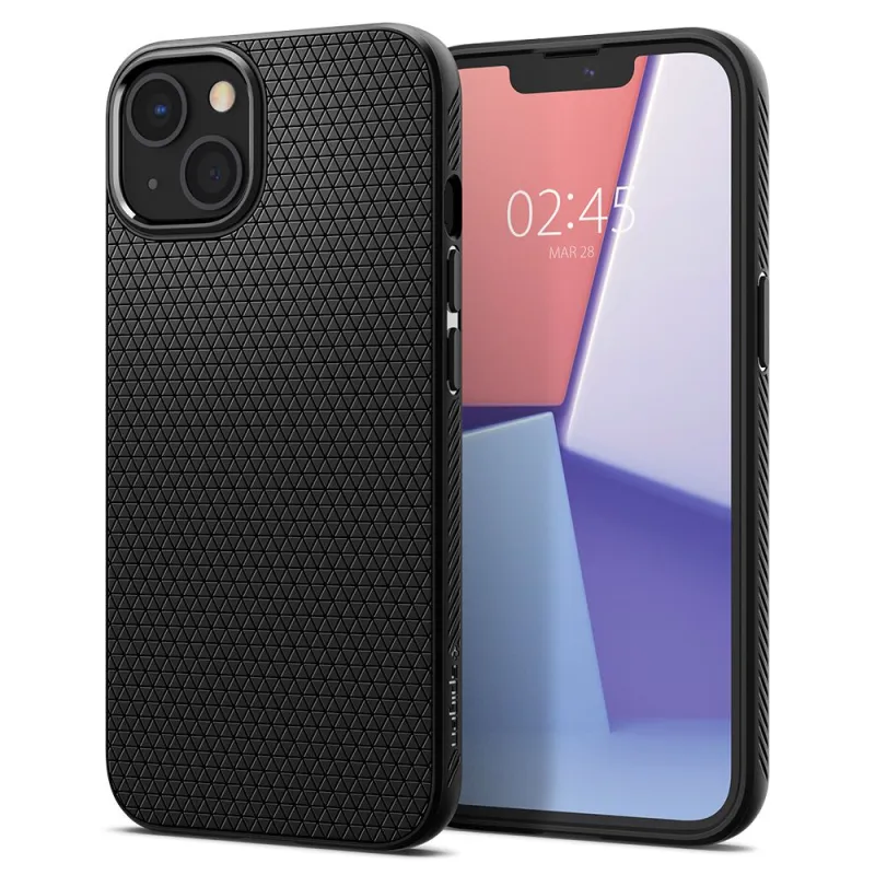 Spigen Liquid Air - Case for iPhone 13 (Black)