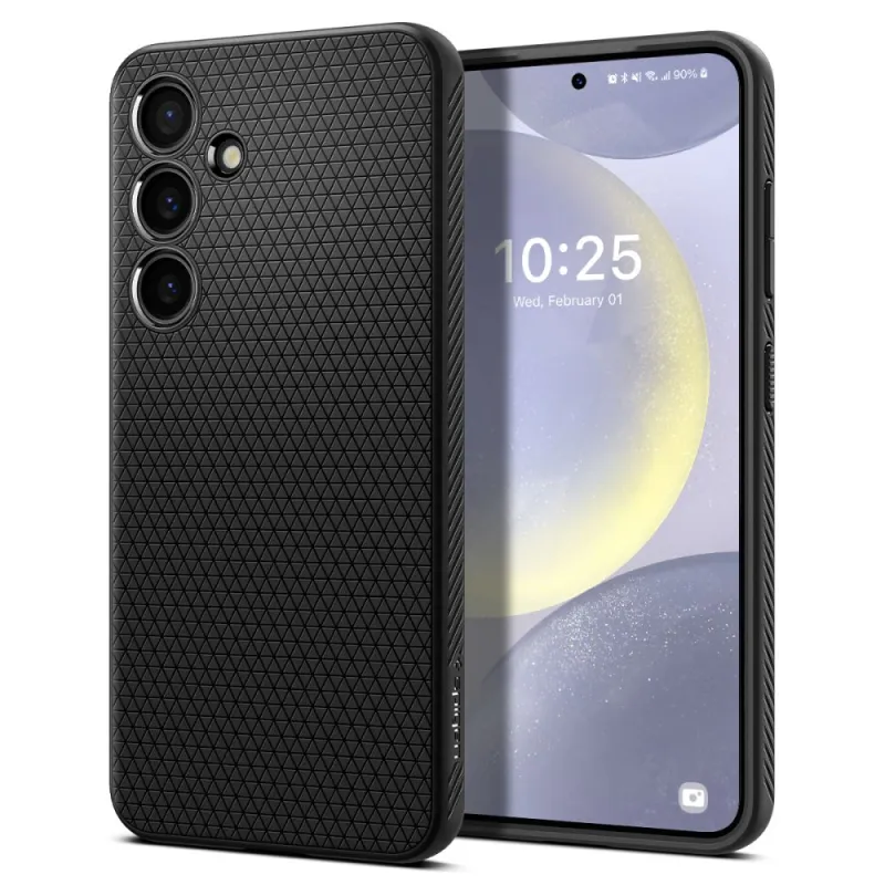 Spigen Liquid Air - Case for Samsung Galaxy S24+ (Matte Black)
