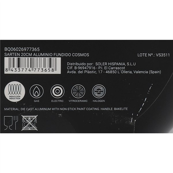 Pan Quttin Aluminium (6 Units)