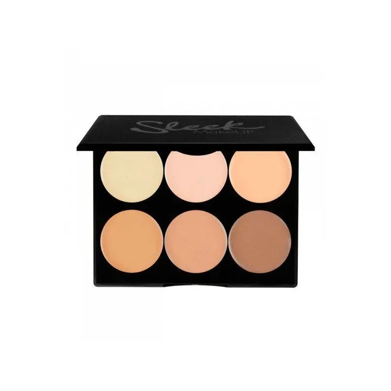 палитра Sleek Cream Contour Kit Light ясно макияж Средство, подсвечивающее кожу (1 штук)