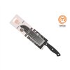 Kitchen Knife MasterChef Black Silver 18 cm (18 Units)
