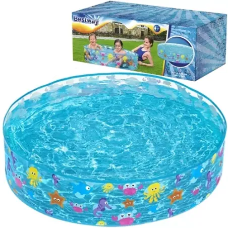 Puhallettava lasten kahluuallas Bestway 25 x 121 x 121 cm 122 x 122 x 25 cm