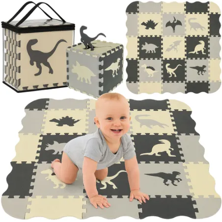Vaahtomuovipalapeli 30,5x30,5cm 35 palaa Kruzzel 25785