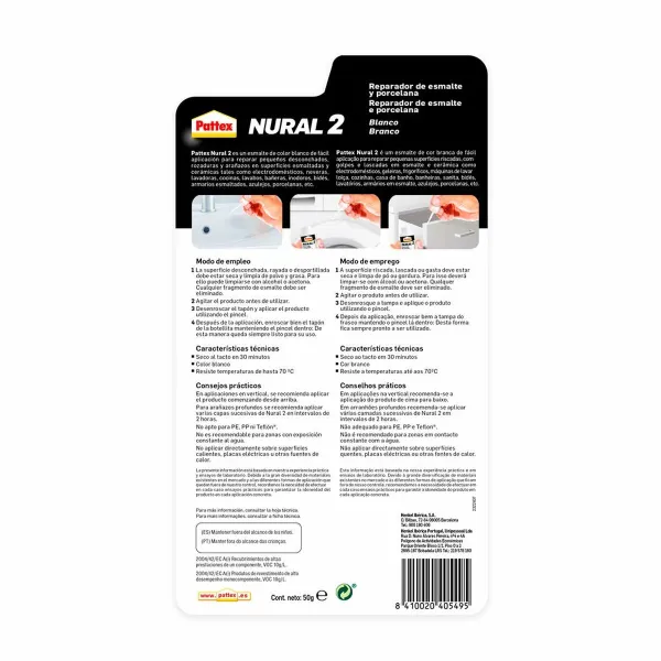 Apdares līme Pattex Nural 2 (1 gb.)