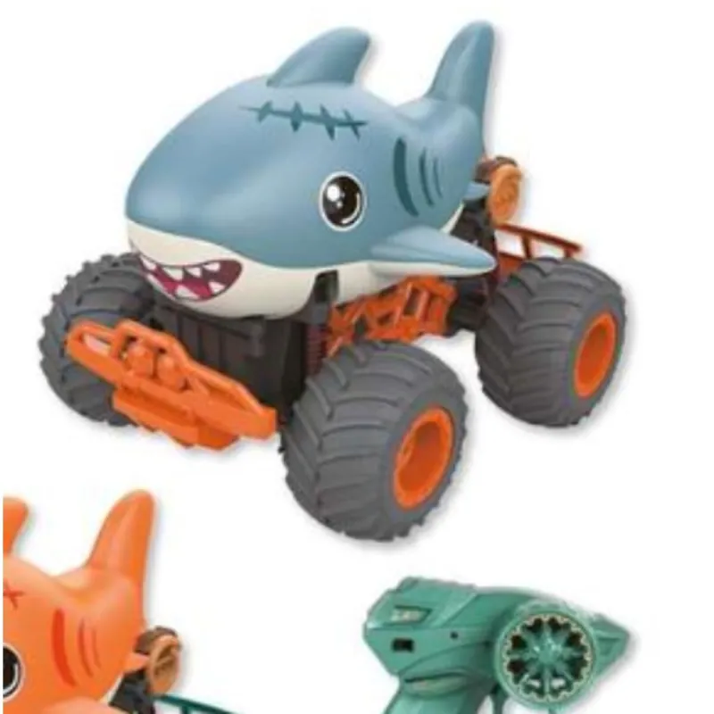 Nuotoliniu būdu valdomas automobilis Mėlyna Oranžinė 23 x 16 x 18 cm Ryklys