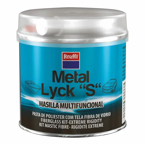 Polyesterimassa Krafft metal-lyck 250 g