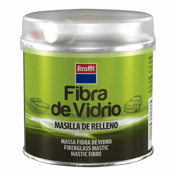 Polyesterimassa Krafft 250 g Keltainen
