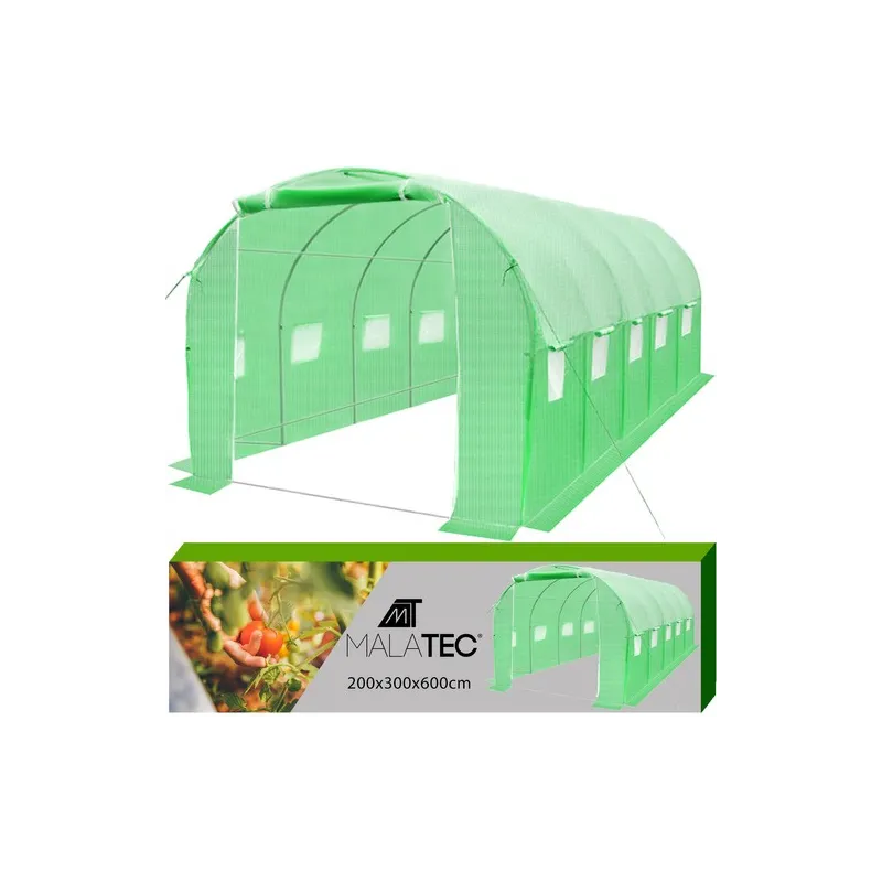 Aiatunnel - kasvuhoone 6x3x2m