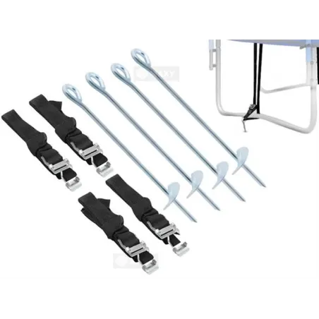 Trampoline anchors - set of 4