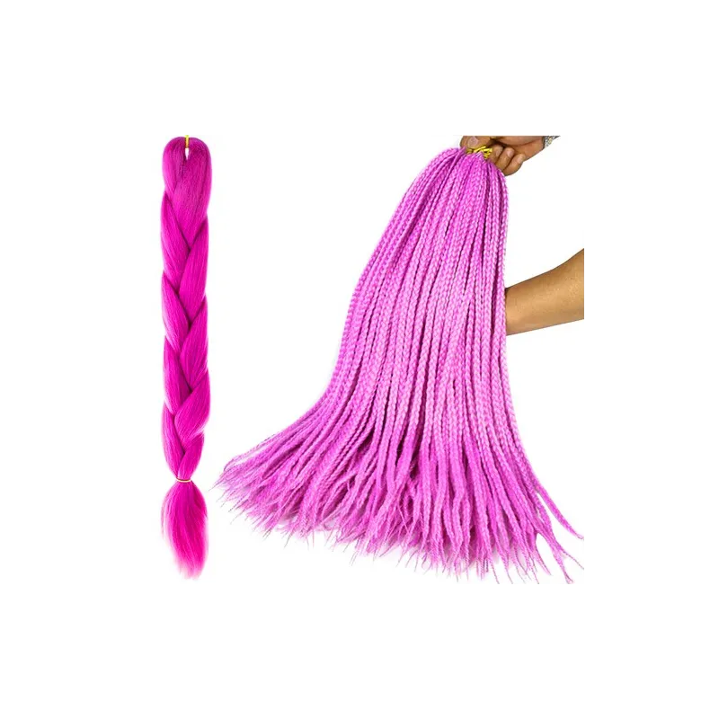 Synteettiset hiusletit - Violetti