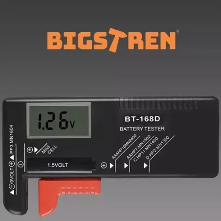 Bigstreen 19898 akkutesteri/mittari