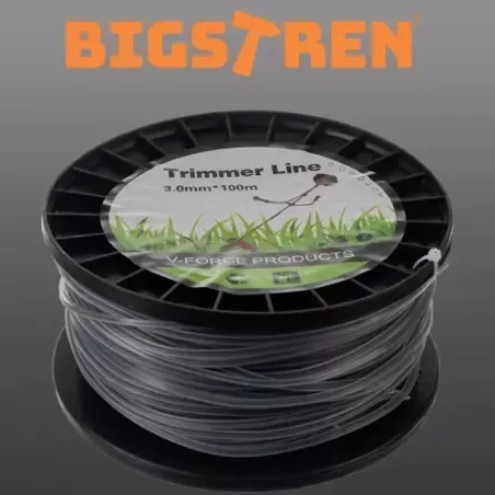 Vahvistettu vaijerilinja - 100 m Bigstring 21025