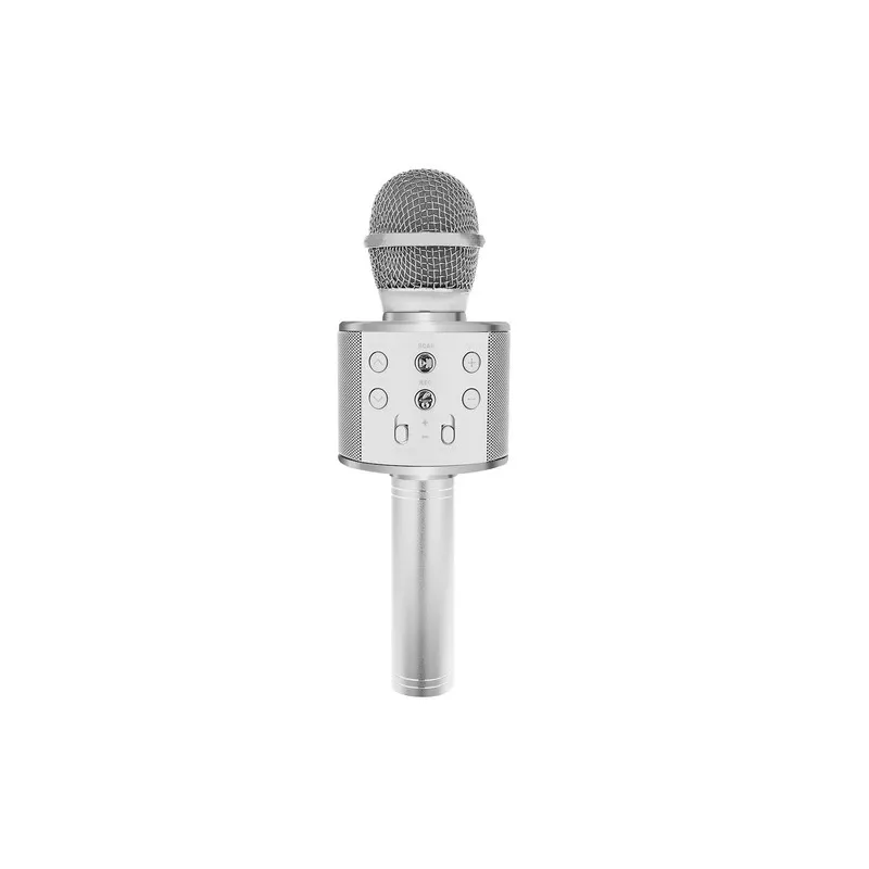 Karaoke Microphone - Silver Izoxis 22188