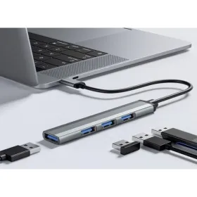 USB-jaotur - 4 porti 3.0 + 2.0 Izoxis 21940
