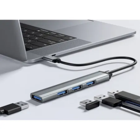 USB-jaotur - 4 porti 3.0 + 2.0 Izoxis 21940