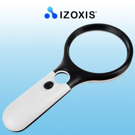 Izoxis 22670 LED-valaistu suurennuslasi