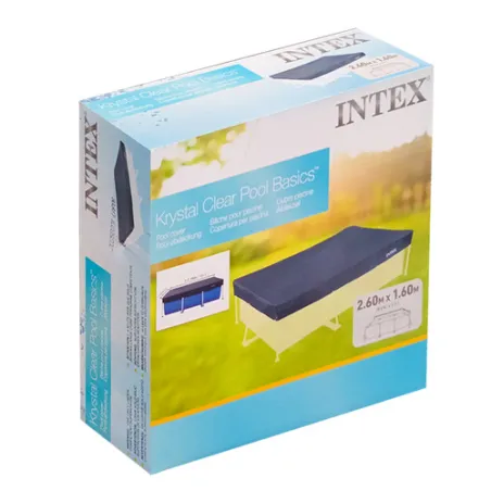 INTEX 28036 suorakulmainen uima-altaan suoja
