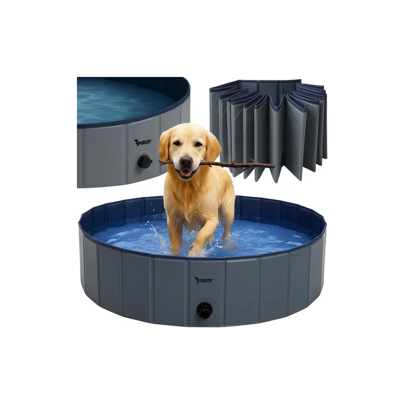 Folding dog pool/pen 160x30 Purlov 25370
