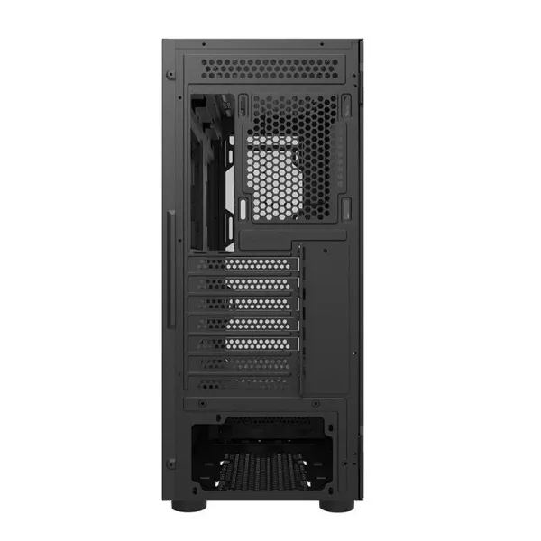 Darkflash DK431 Glass computer case (black) + 4 RGB fans