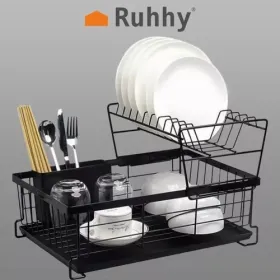 Ruhhy 19163 two-level dish dryer