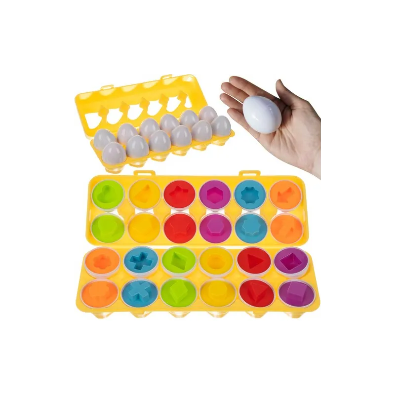 Puzzle - eggs set of 12 pcs. 22674