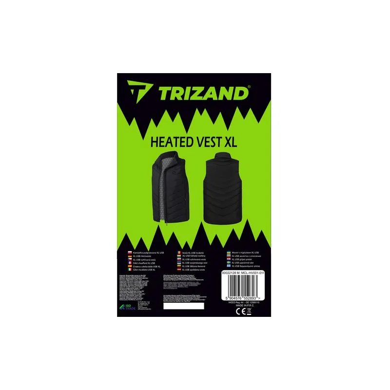 Trizand 22128 XL USB Heated Vest