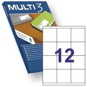 Sildiprinter MULTI 3 Valge Püstine 100 Lehed 70 x 67,7 mm