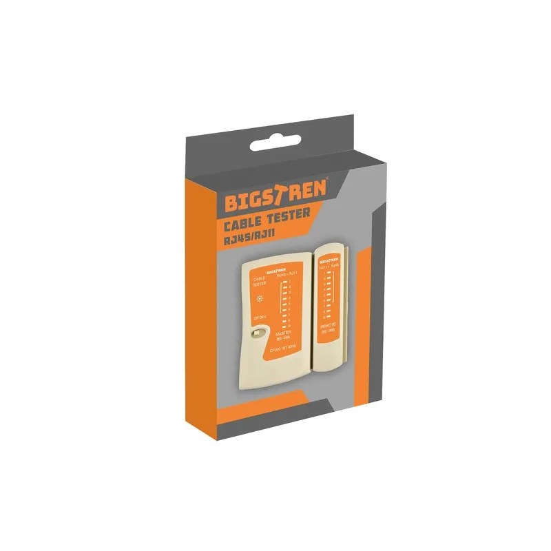 Bigstren 22166 RJ45/RJ11 kabeļu testeris