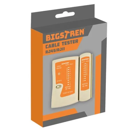 Bigstren 22166 RJ45/RJ11 kabeļu testeris