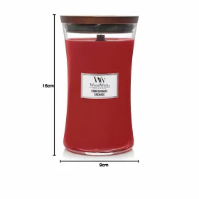 Lõhnastatud küünal Woodwick WOODWICK VELA