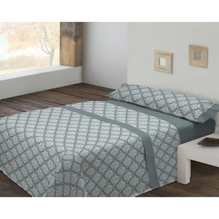 Voodiriiete Komplekt Tejidos Reina Marlon Voodi 105 cm Sinine