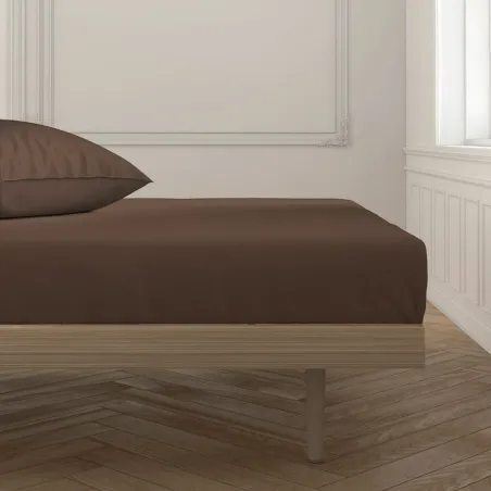 Uzmontēta apakšējā loksne Happy Home Mix Colors Brūns Gulta 80