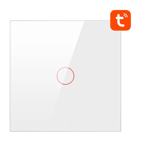 Smart Light Switch WiFi Avatto TS02-EU-W1 1 way TUYA (white)