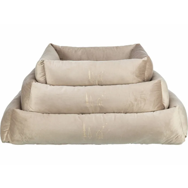 Dog Bed Trixie Livia Beige 80 x 60 cm
