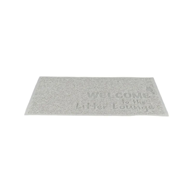 Kaķu Tualetes Paklājiņš Trixie Gaiši pelēks PVC 40 x 60 cm Smilšu kaste