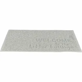 Cat Litter Tray Mat Trixie Light grey PVC 40 x 60 cm Sandpit