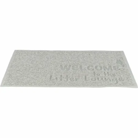 Kilimėlis kačių kraiko dėžutei Trixie Šviesiai pilka PVC 40 x 60 cm Smėlio dėžė