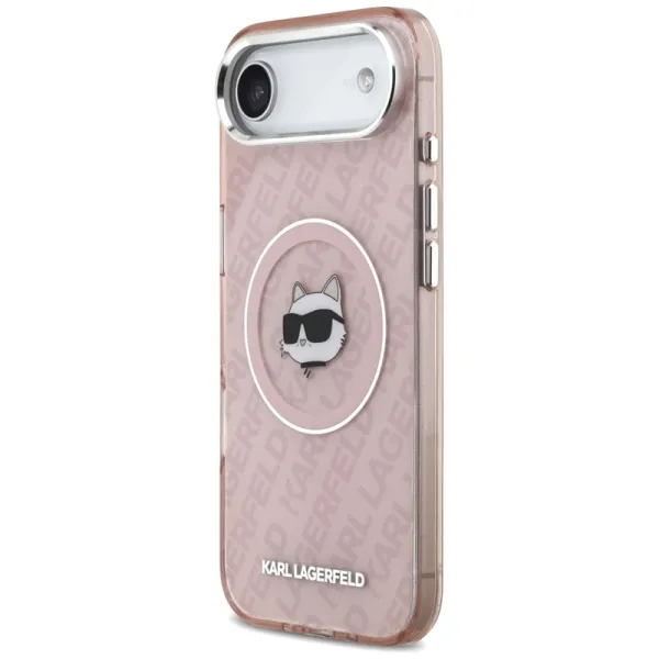 Karl Lagerfeld IML Choupette Head Logo MagSafe - Case iPhone Air (Pink)