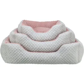 Dog Bed Trixie Kaline Mio Grey Dark pink 80 x 65 cm