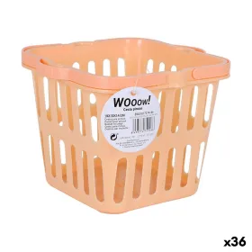 Pesupulgakorvid Plastmass 18 x 18 x 14 cm (36 Ühikut)