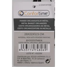 Multi-purpose basket Confortime 28 x 22 x 12,5 cm (12 Units)
