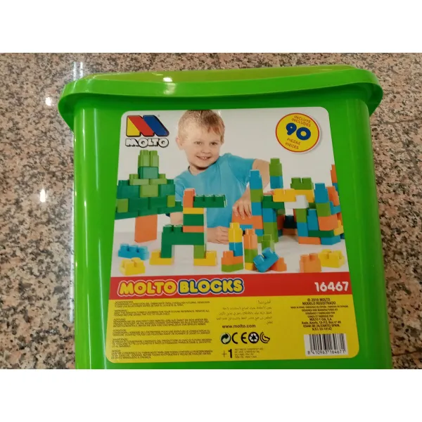 Statymo blokų Žaidimas Moltó (90 pcs)