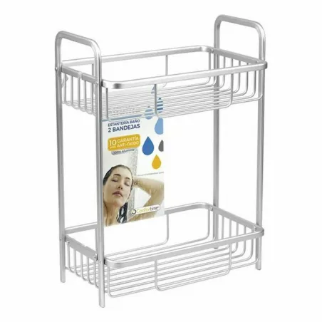 Полка для ванной Confortime Alluma 29 x 18 x 40 cm (4 штук)