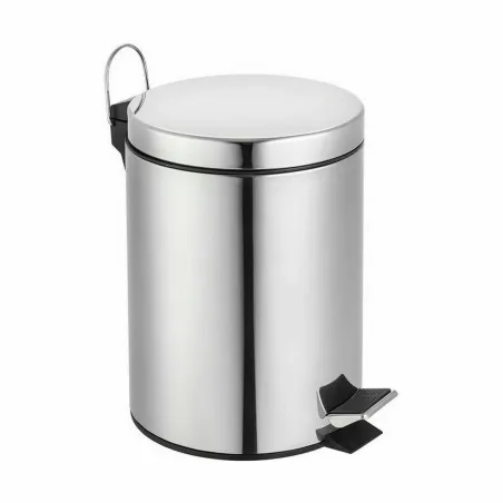 Atkritumu tvertne ar pedāli Confortime Sudrabains 5 L (6 gb.)