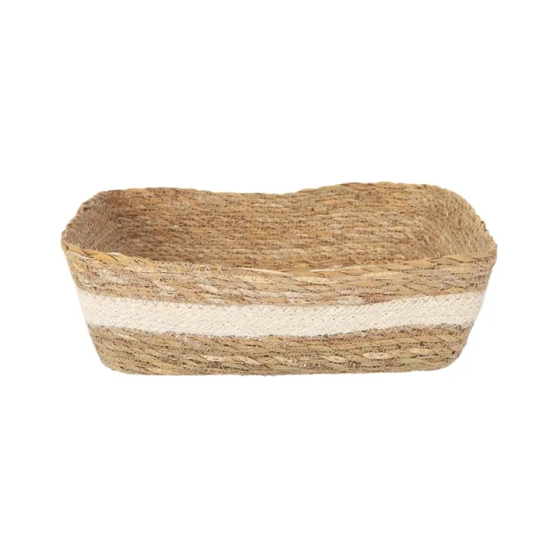 Storage Box Privilege Privilege wicker Rectangular 30 x 23 x 9 cm (8 Units)