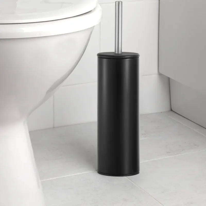Brush holder Confortime Нержавеющая сталь Чёрный (12 штук)