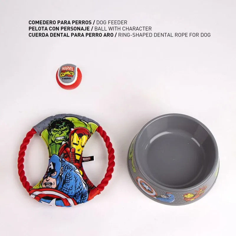 Welcome Gift Set for Dogs Marvel Разноцветный 21,0 x 21,0 x 8,8 cm Пёс
