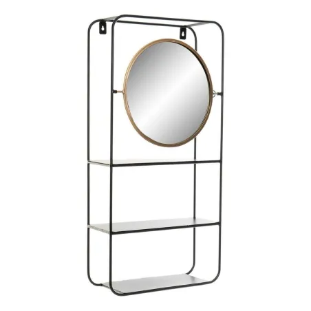 Vannitoariiul DKD Home Decor Kristall Must Metall (32 x 12 x 65 cm)